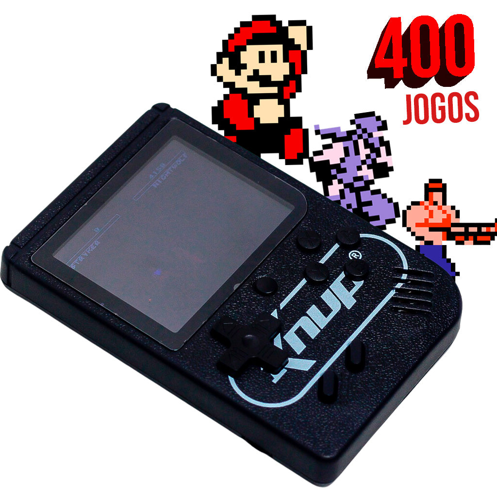 Mini Game Portatíl 400 Jogos na Memória M3GAM3 KP-GM001 - KNUP